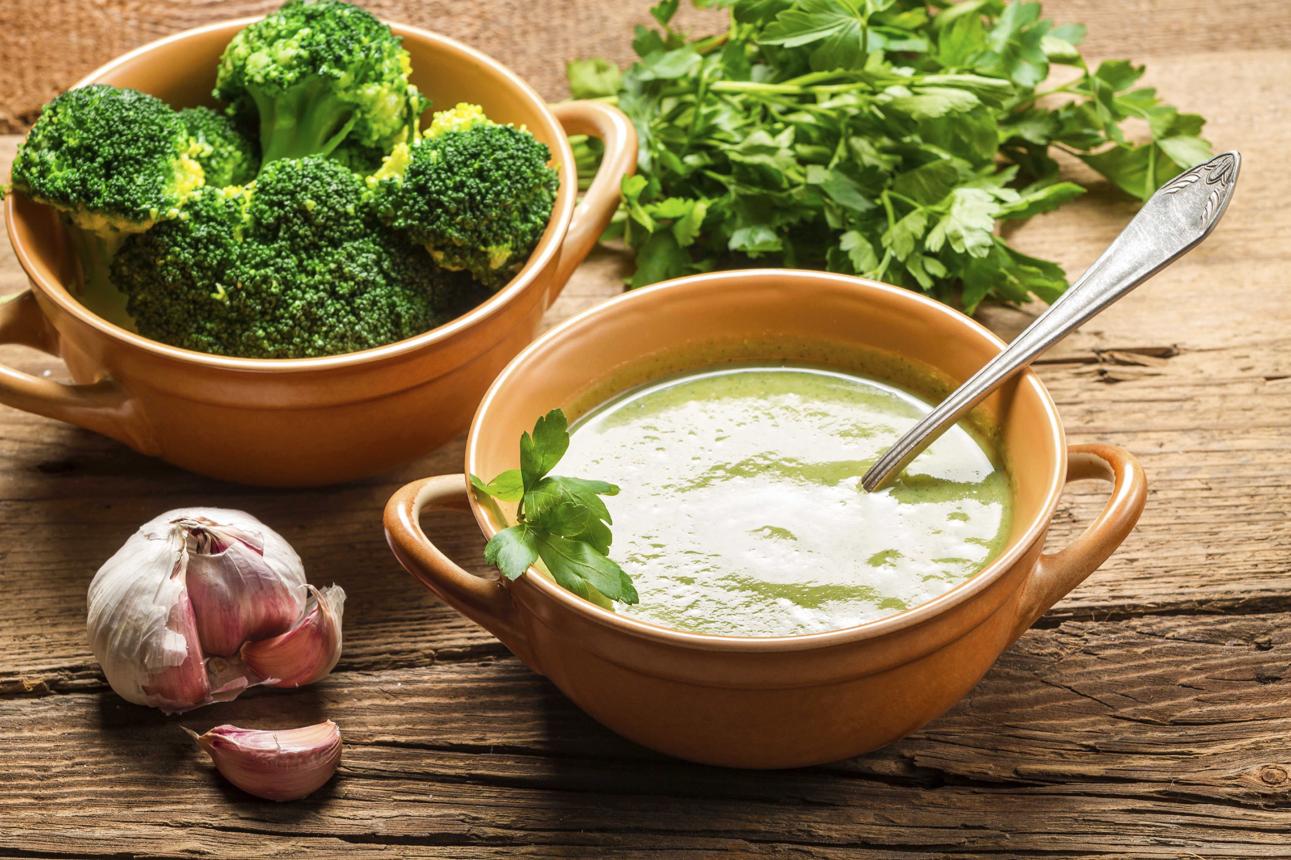 What can you substitute for broccoli in creamy broccoli soup?